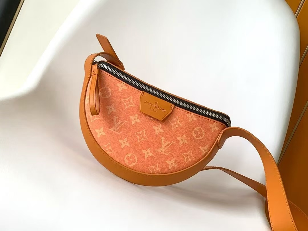 LOUIS VUITTON Taigarama LV Moon Crossbody Orange