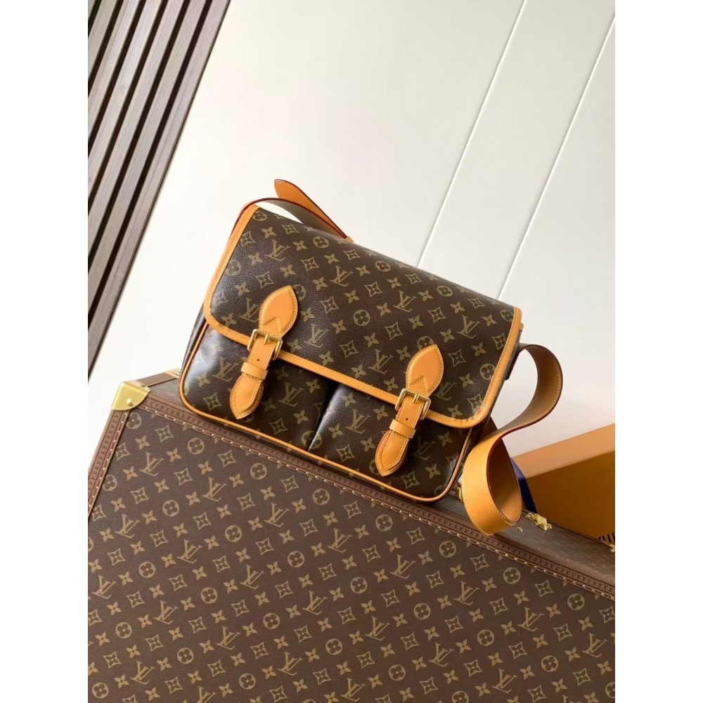 Louis Vuitton Monogram Satchel Messenger Bag