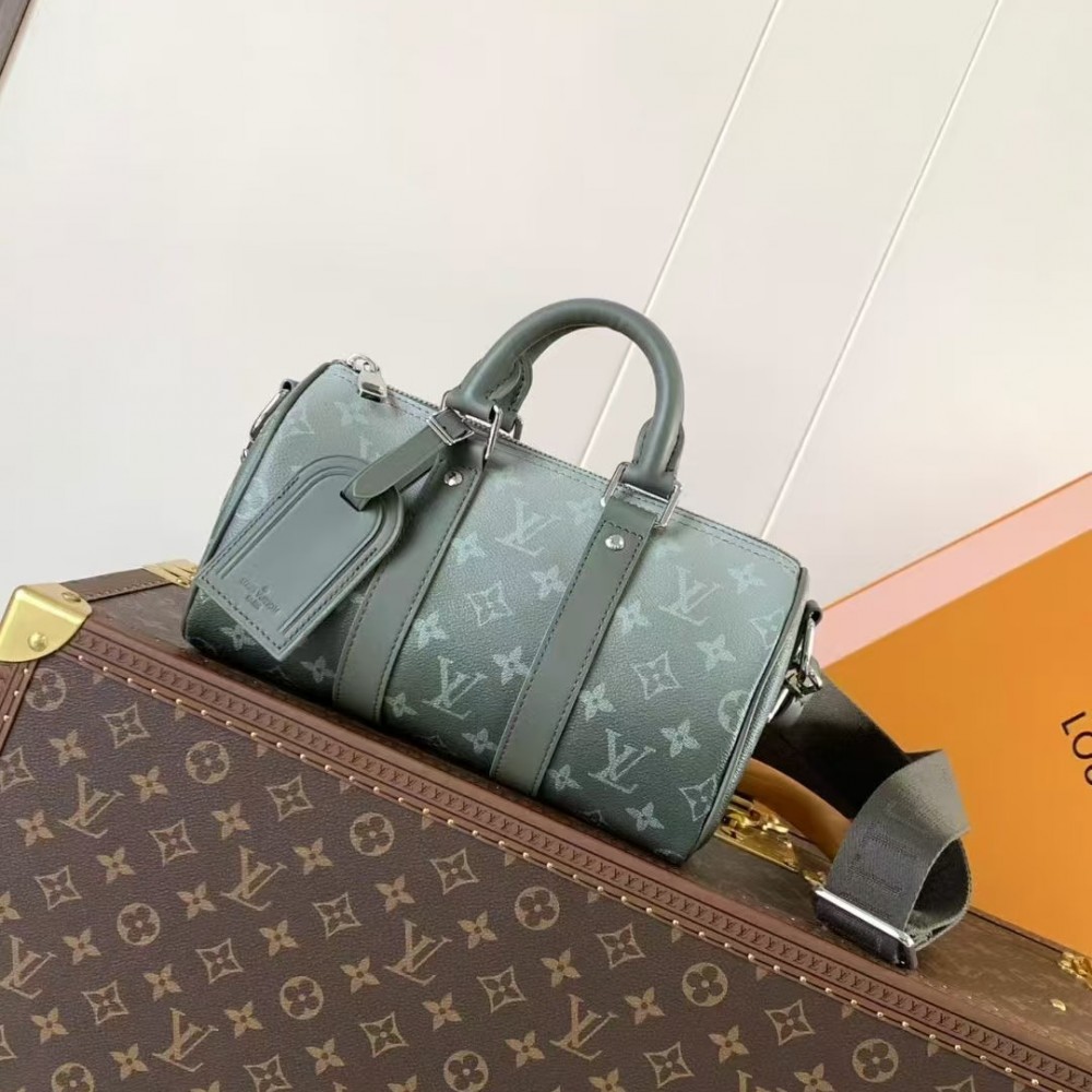 Louis Vuitton Monogram Eclipse Reverse Keepall 25 Bandoulière