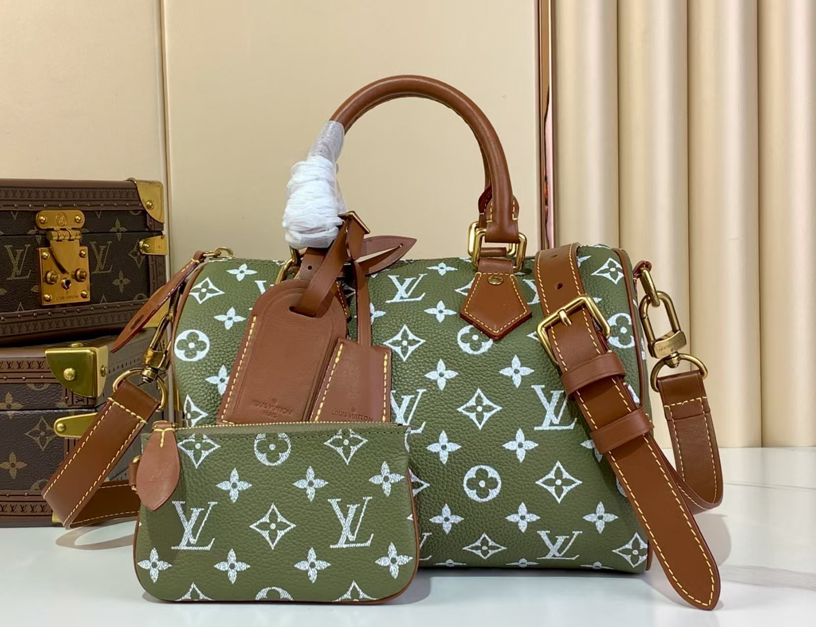 LOUIS VUITTON Speedy P9 Bandoulière 25 Autres Cuirs Monogram 