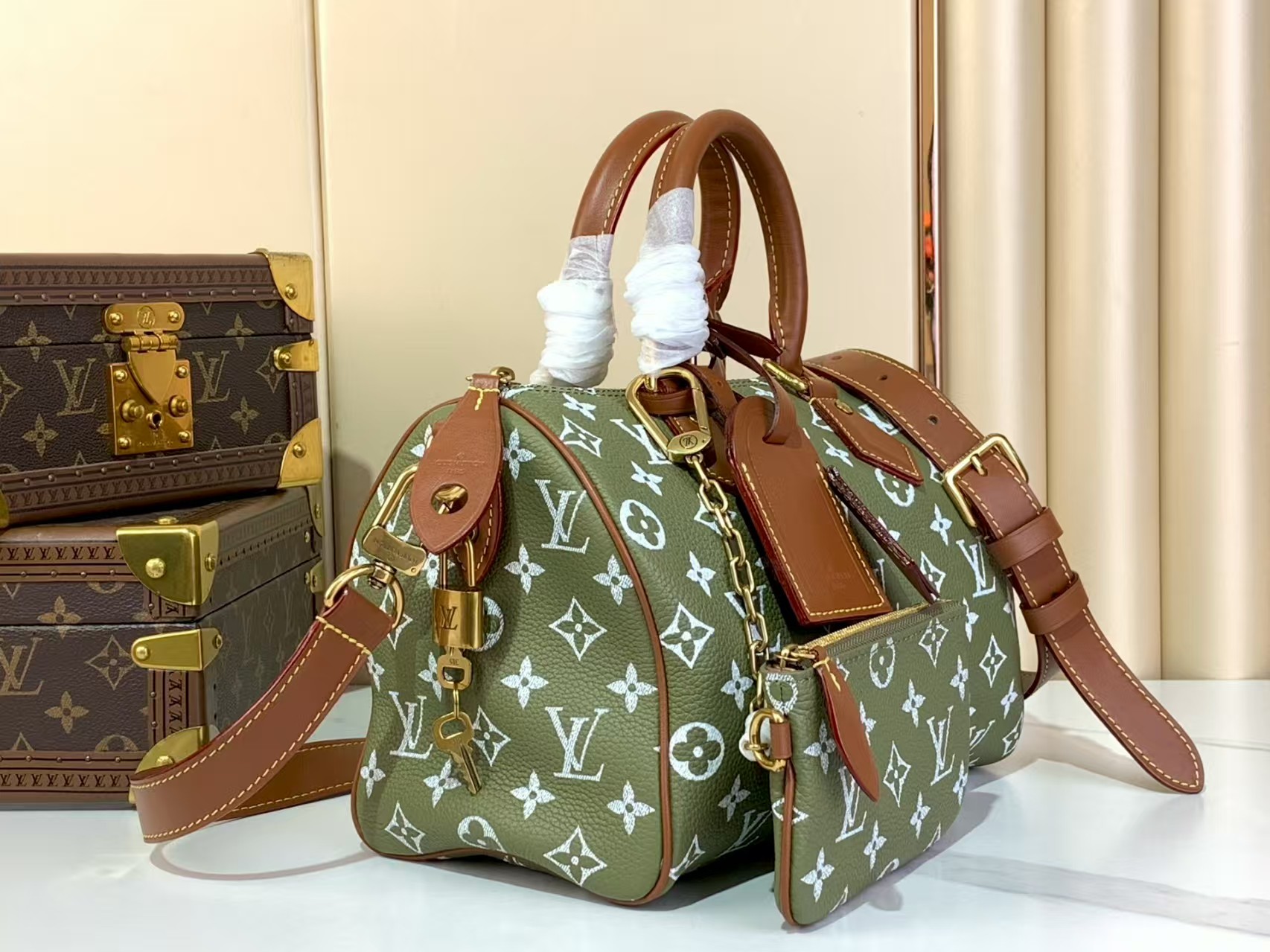 LOUIS VUITTON Speedy P9 Bandoulière 25 Autres Cuirs Monogram 