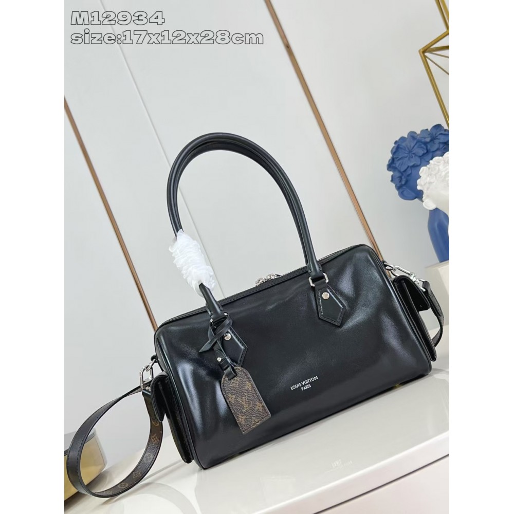 Louis Vuitton Speedy Cargo Vibe Handbag Black