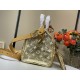 LV Speedy P9 Bandouliere 30 Gold Calfskin