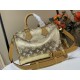 LV Speedy P9 Bandouliere 30 Gold Calfskin