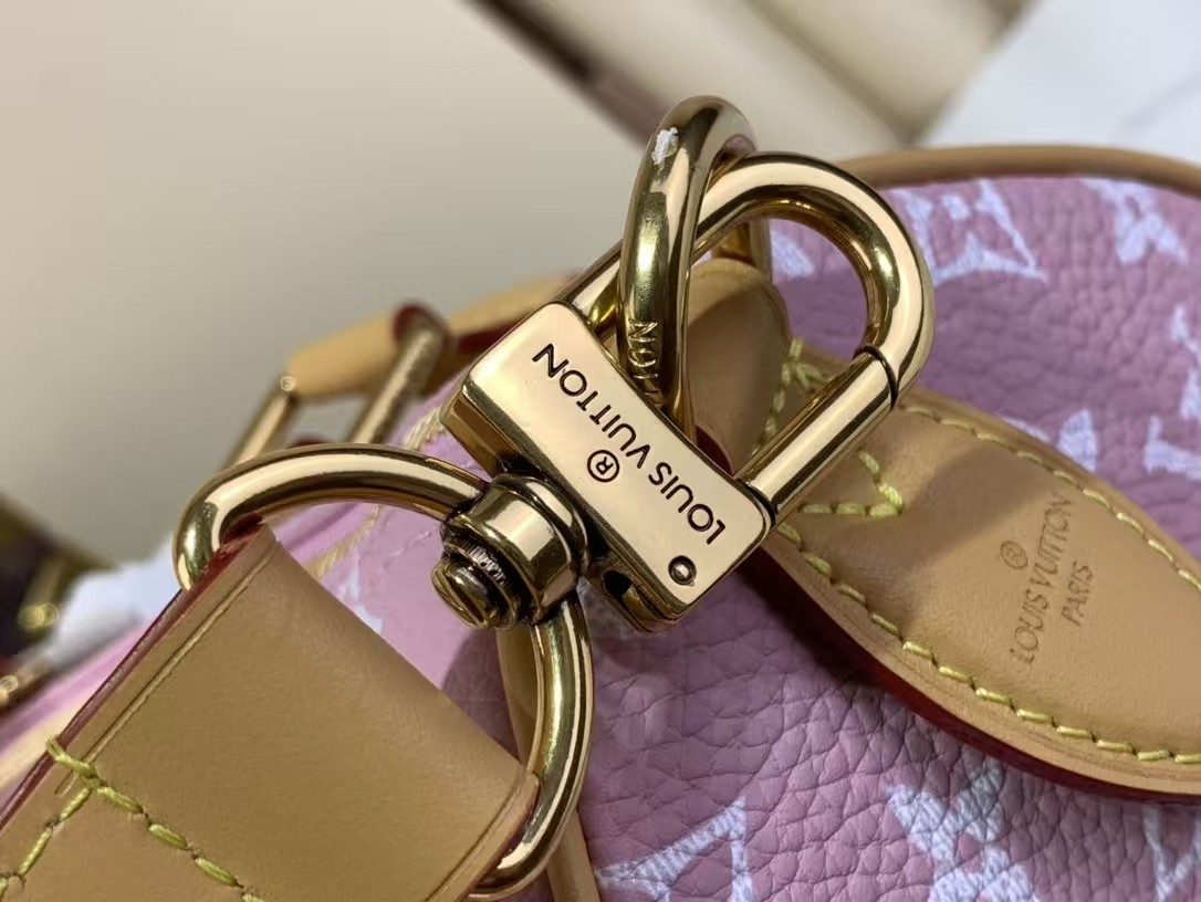 LV Speedy P9 Bandouliere 30 Pink Calfskin