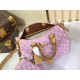 LV Speedy P9 Bandouliere 30 Pink Calfskin