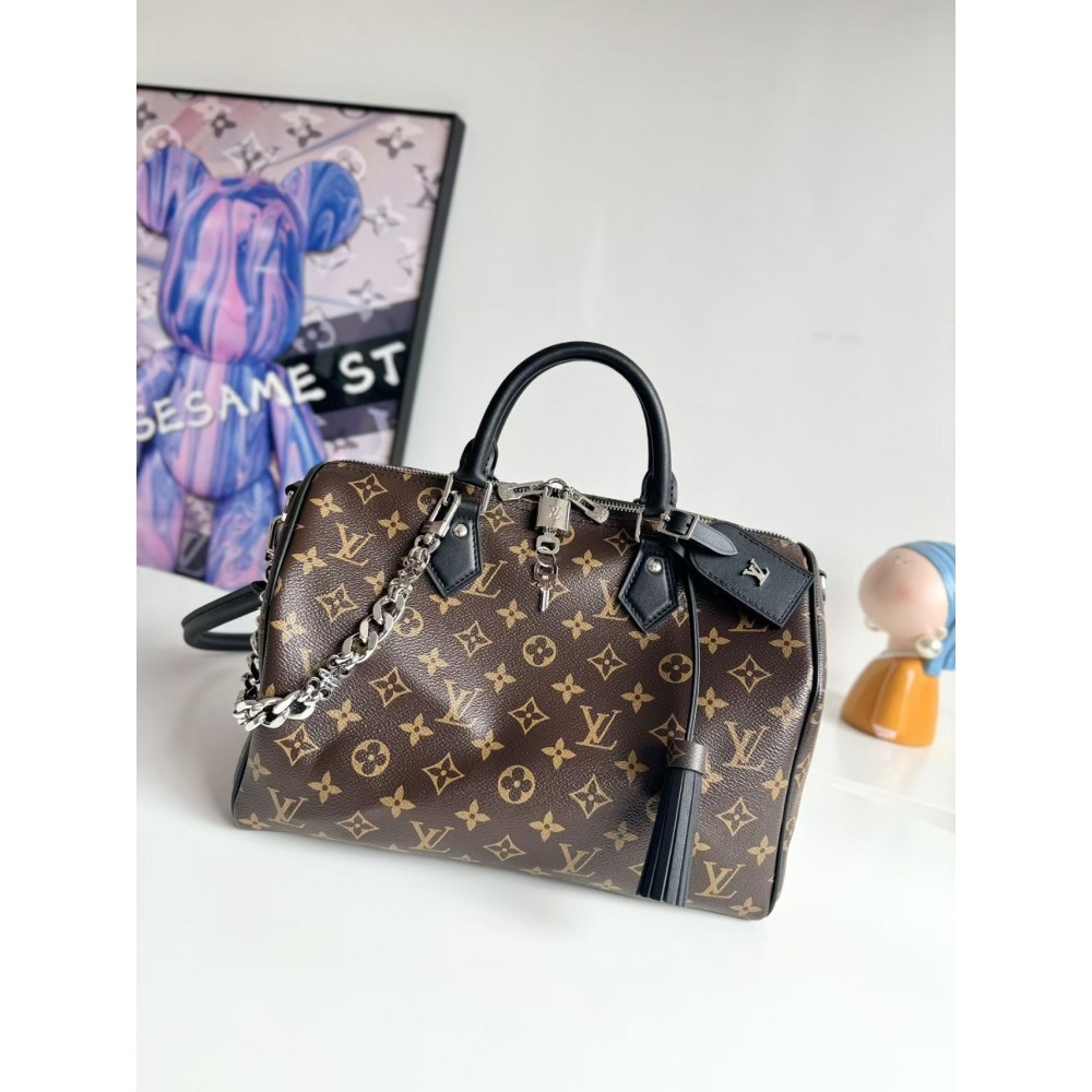 Louis Vuitton LV MonogramSpeedy Soft Dark 30