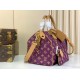 LV Speedy P9 Bandouliere 30 Purple Calfskin