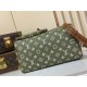 LV Speedy P9 Bandouliere 30 Green Sancha Calfskin