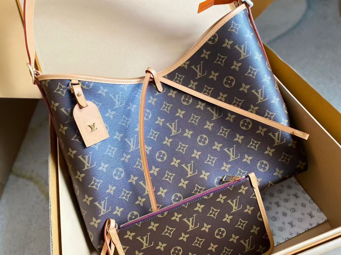 LOUIS VUITTON CamyalI BB Monogram Large
