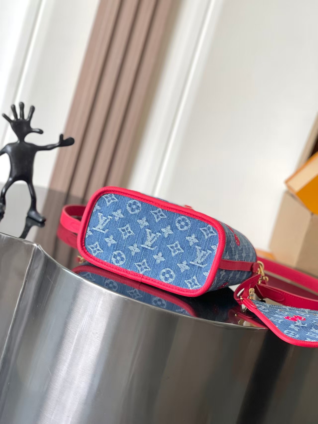 Louis Vuitton x Takashi Murakami Neverfull Inside Out BB Bag 