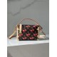 LOUIS VUITTON X TM Cerises Monogram Canvas Side Trunk MM Bag