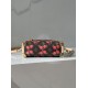 LOUIS VUITTON X TM Cerises Monogram Canvas Side Trunk MM Bag