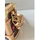 LOUIS VUITTON X TM Cerises Monogram Canvas Side Trunk MM Bag