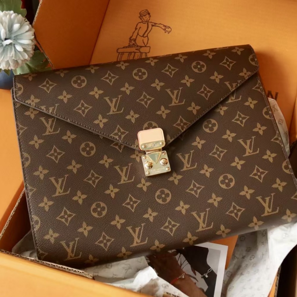 Louis Vuitton Mark Folder Monogram Canvas - Library