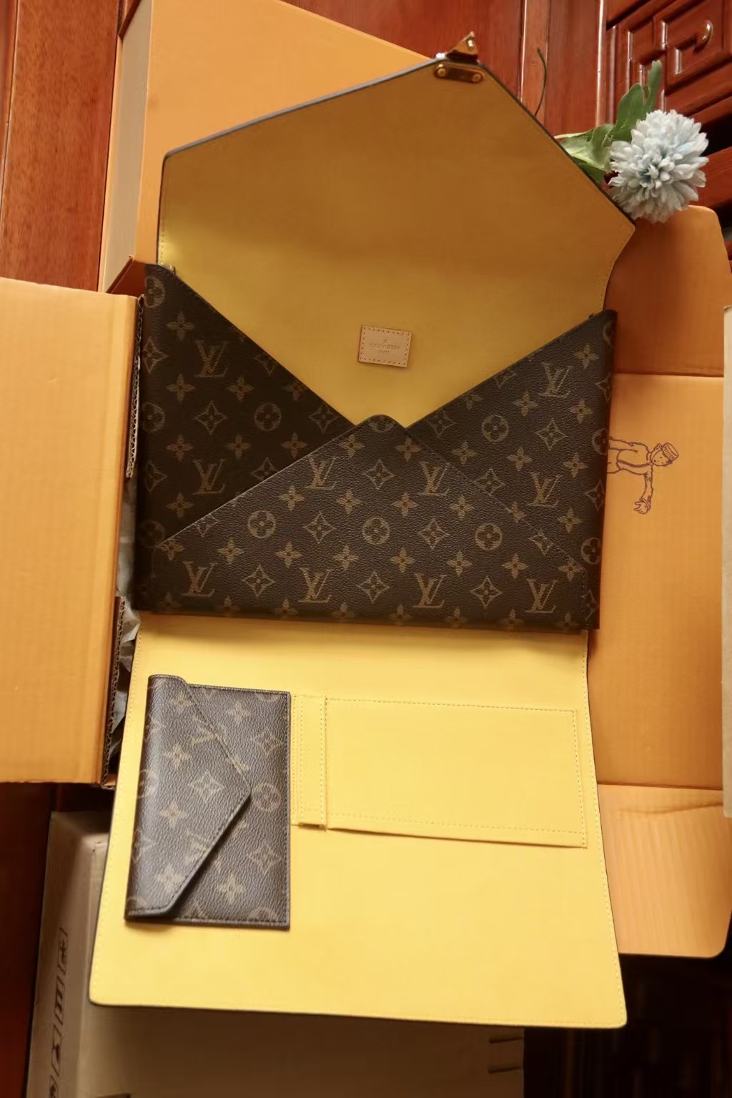 Louis Vuitton Mark Folder Monogram Canvas - Library