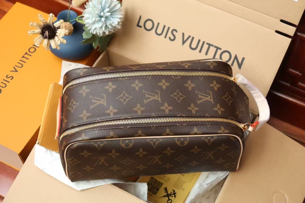 Louis Vuitton Cosmetic Pouch GM Monogram Bag
