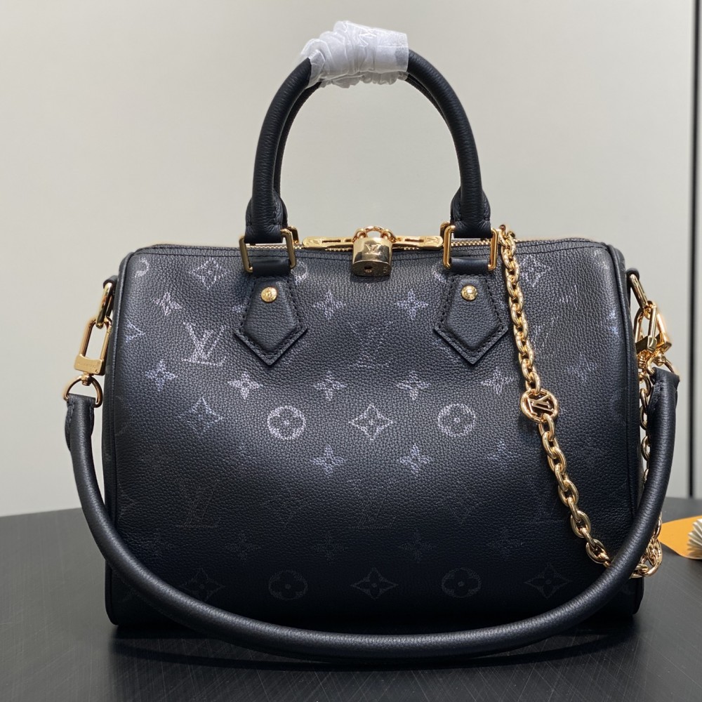 Louis Vuitton Speedy Bandoulière 25 bag in black