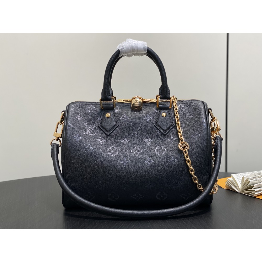 Louis Vuitton Speedy Bandoulière 25 bag in black