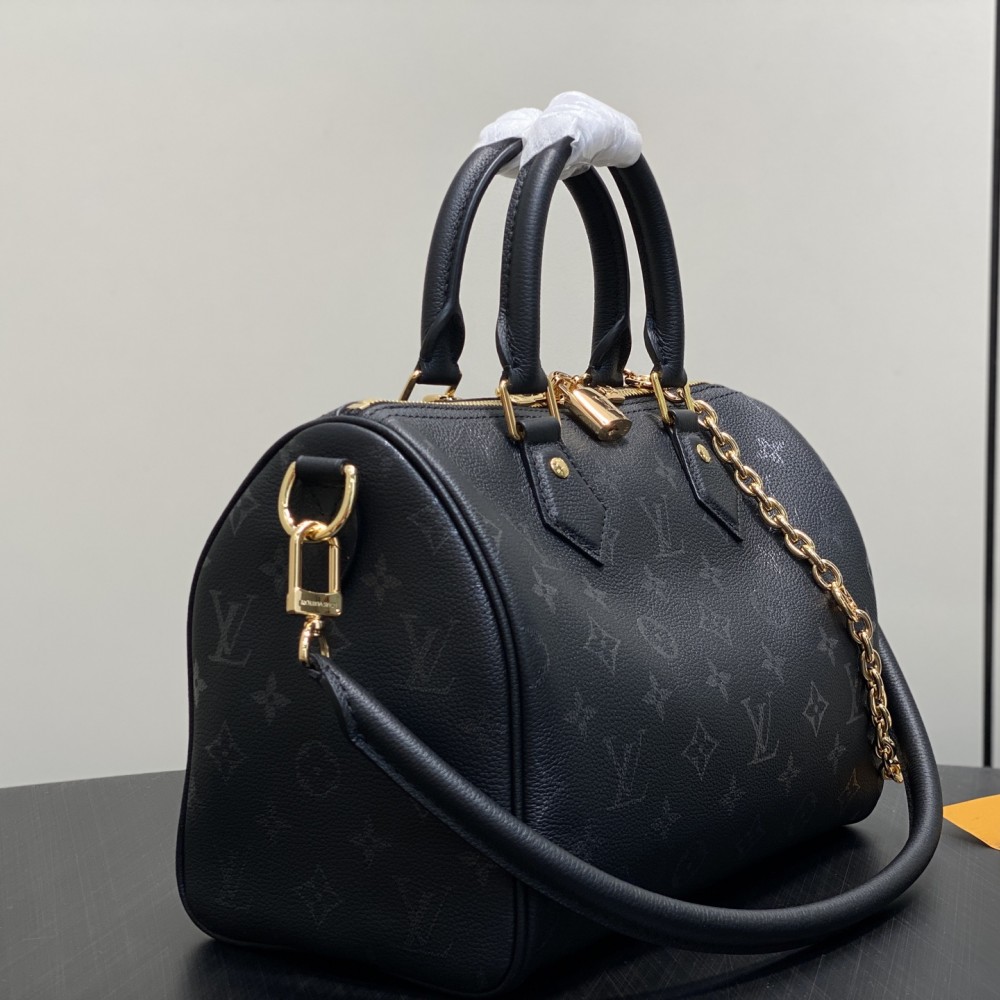 Louis Vuitton Speedy Bandoulière 25 bag in black