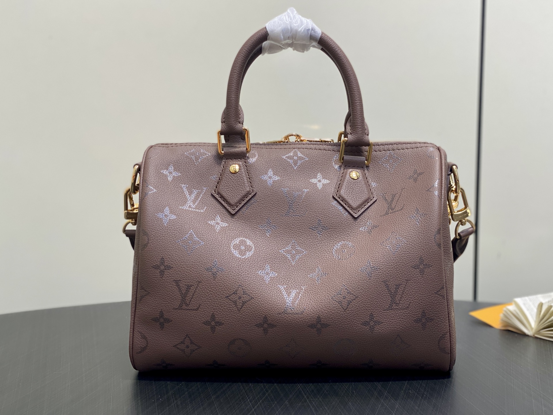 Louis Vuitton Speedy Bandoulière 25 bag in Burgundy