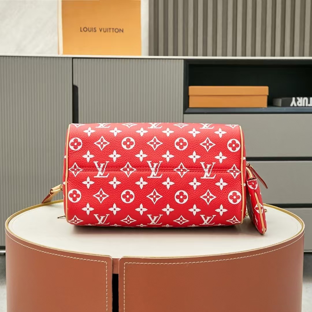 Louis Vuitton Soft Calfskin Monogram Speedy P9 Bandoulière 25