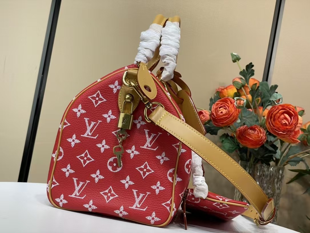 Louis Vuitton Soft Calfskin Monogram Speedy P9 Bandoulière 30