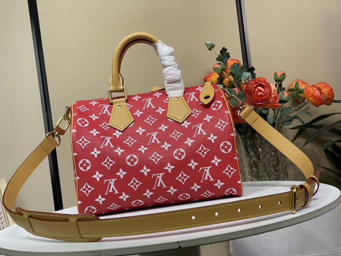 Louis Vuitton Soft Calfskin Monogram Speedy P9 Bandoulière 30