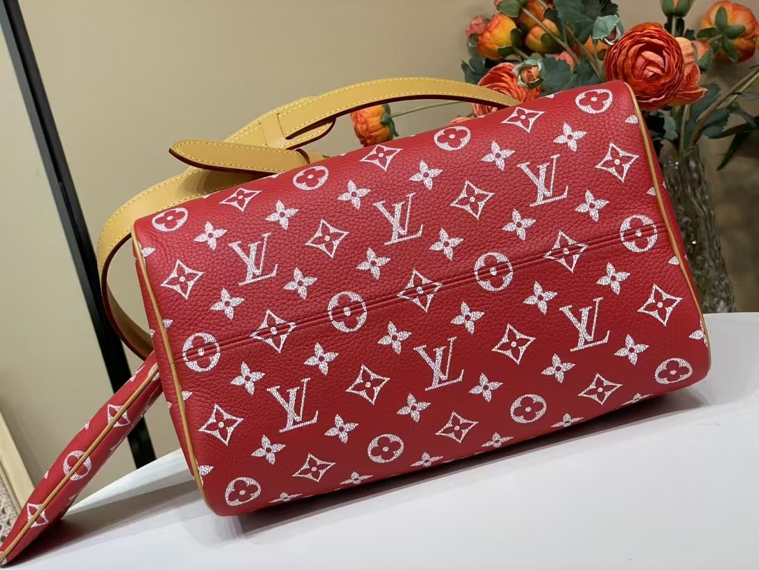 Louis Vuitton Soft Calfskin Monogram Speedy P9 Bandoulière 30