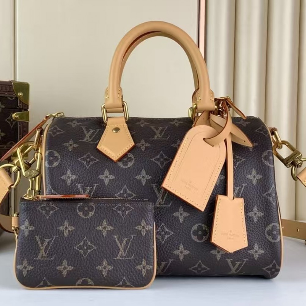 Louis Vuitton Soft Calfskin Monogram Speedy P9 Bandoulière 25
