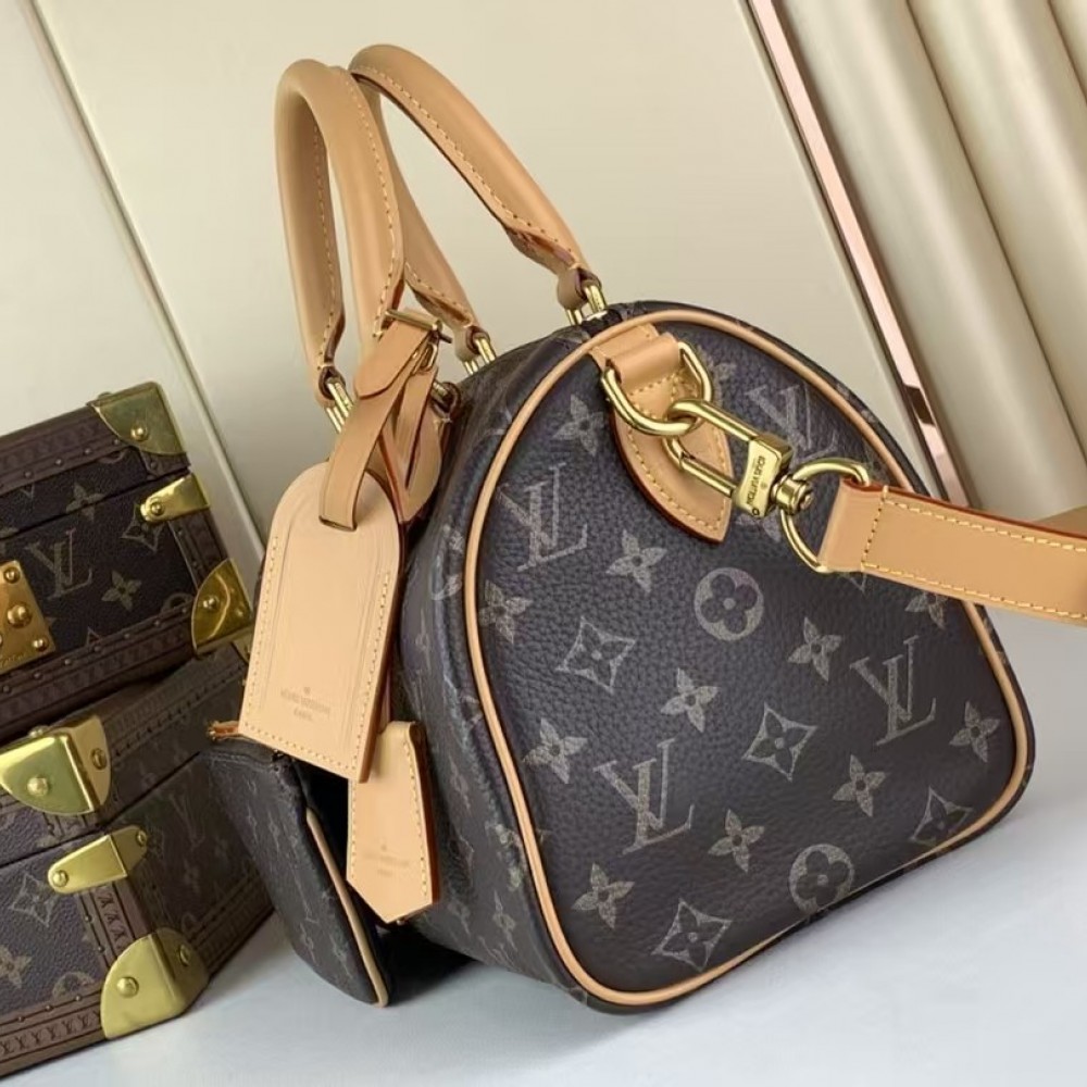 Louis Vuitton Soft Calfskin Monogram Speedy P9 Bandoulière 25