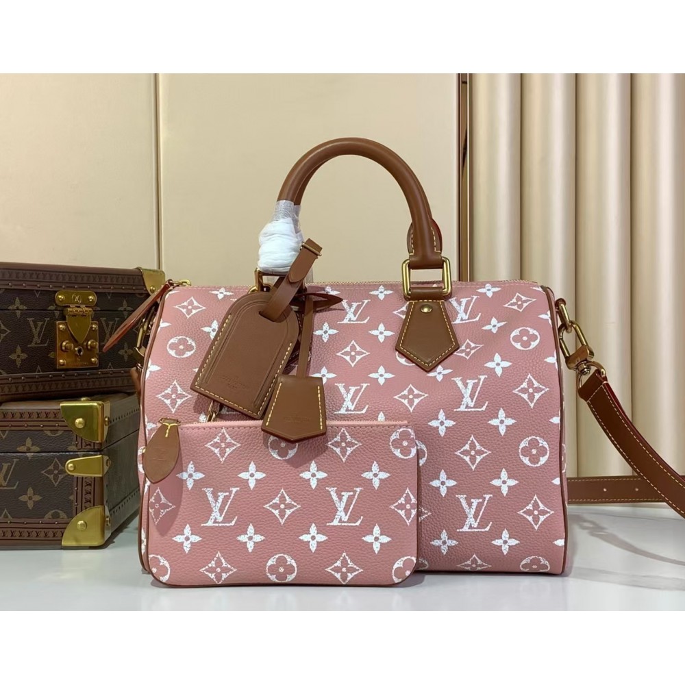 LOUIS VUITTON Speedy P9 Bandoulière 25 Pink