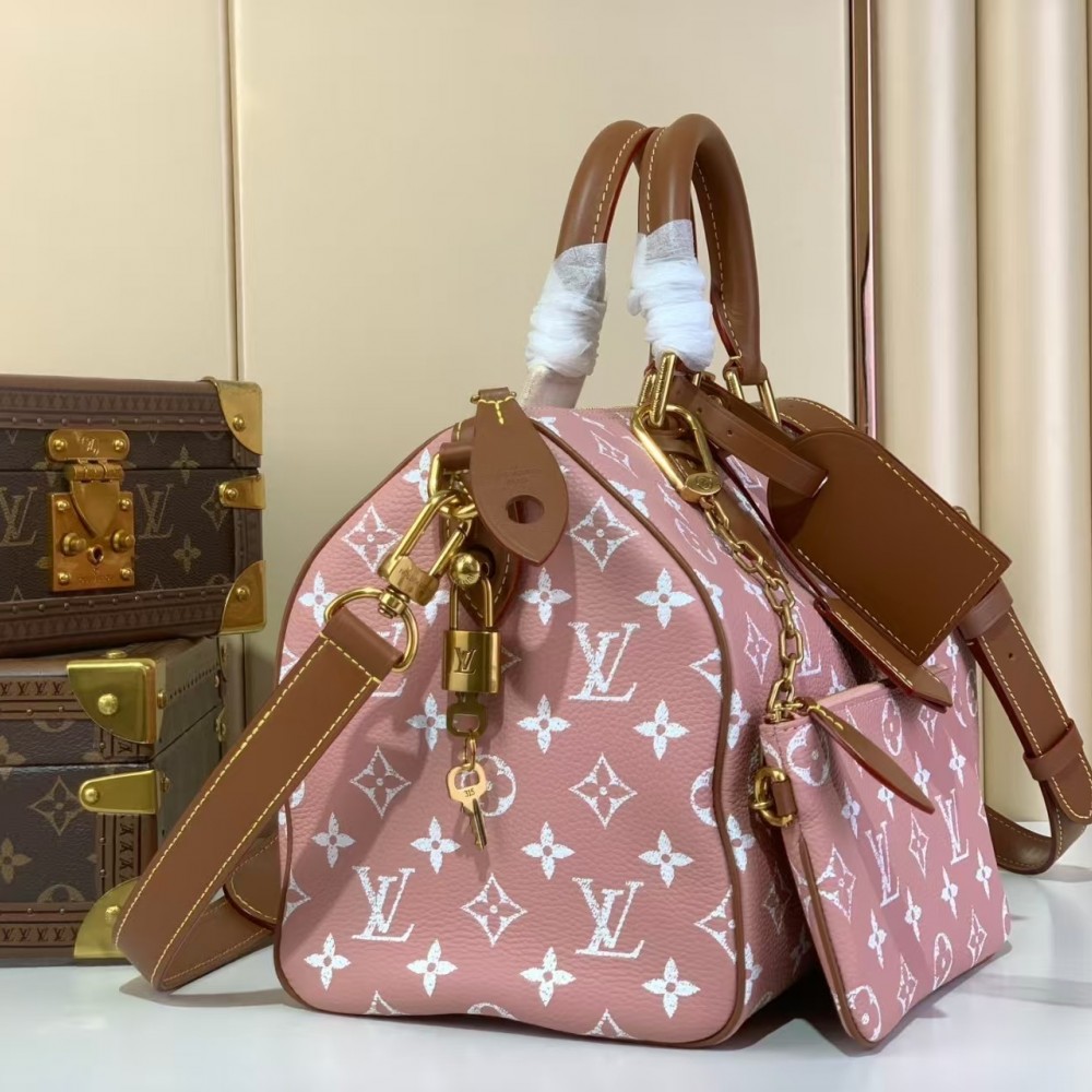 LOUIS VUITTON Speedy P9 Bandoulière 25 Pink