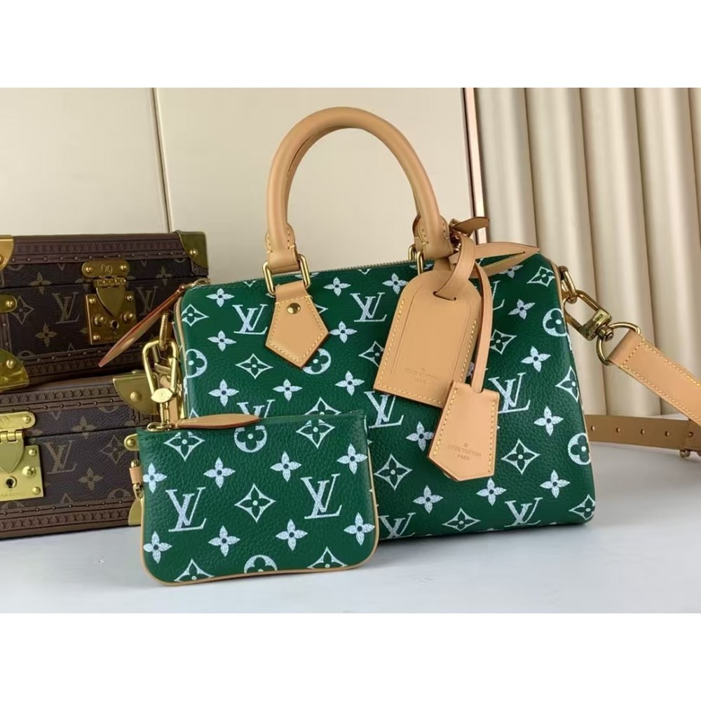 LOUIS VUITTON Speedy P9 Bandoulière 25 Green