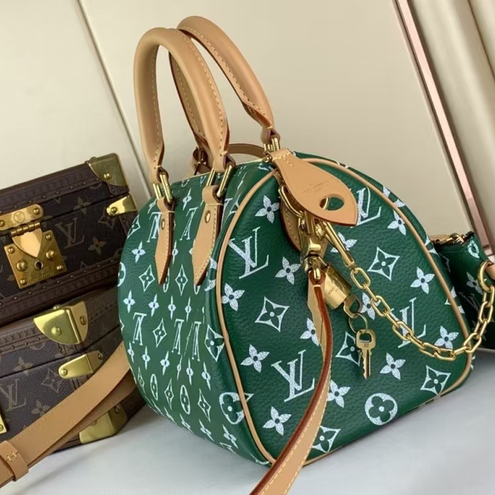 LOUIS VUITTON Speedy P9 Bandoulière 25 Green
