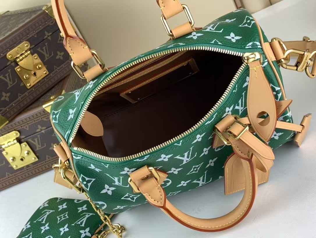 LOUIS VUITTON Speedy P9 Bandoulière 25 Green