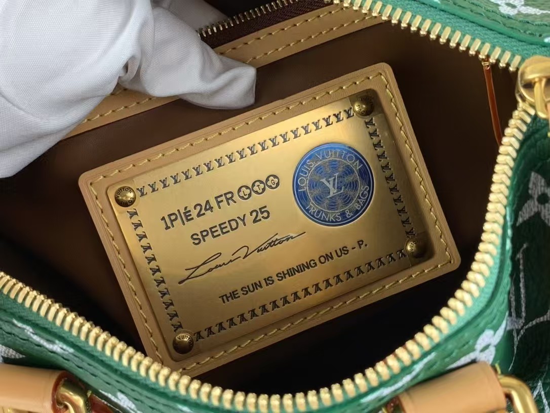 LOUIS VUITTON Speedy P9 Bandoulière 25 Green
