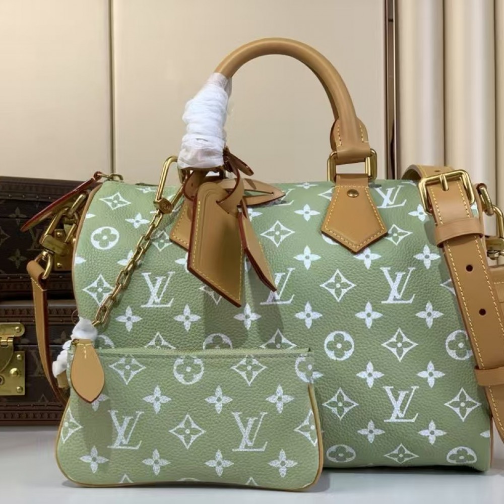 LOUIS VUITTON Speedy P9 Bandoulière 30 Lake Green