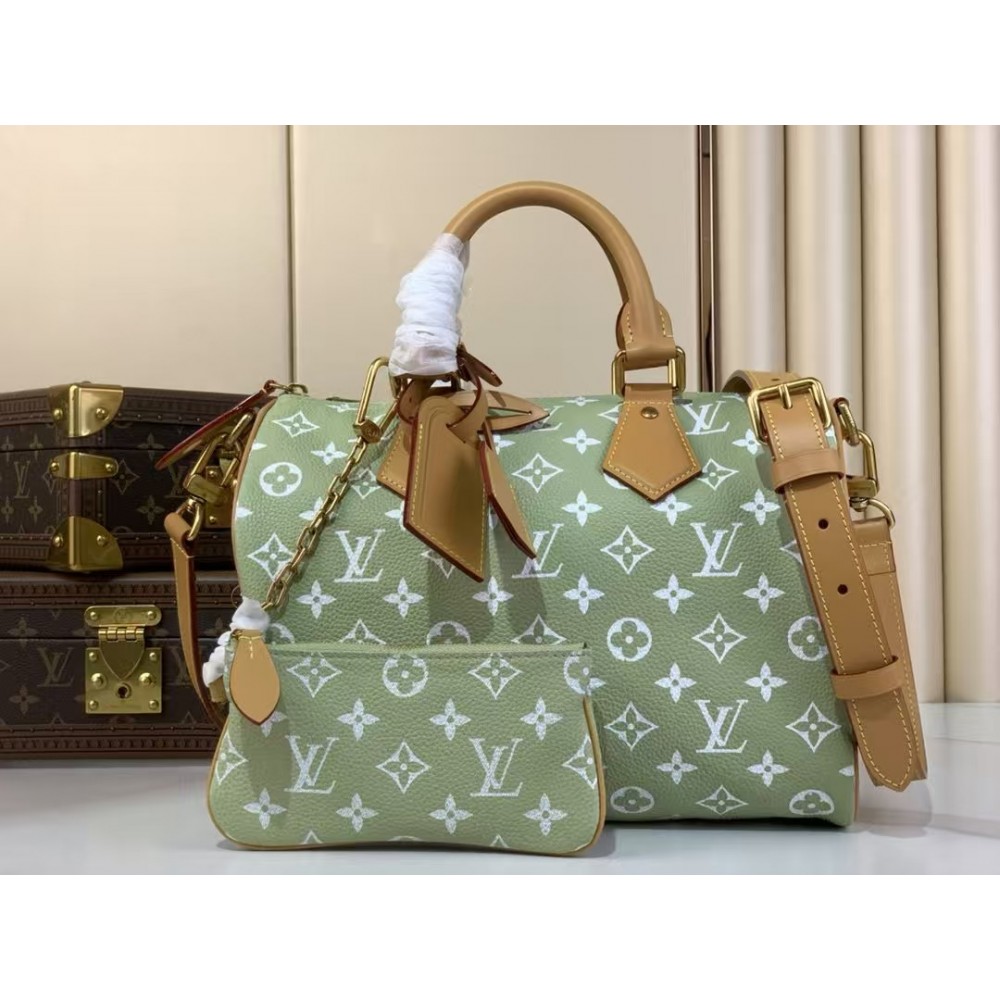 LOUIS VUITTON Speedy P9 Bandoulière 30 Lake Green