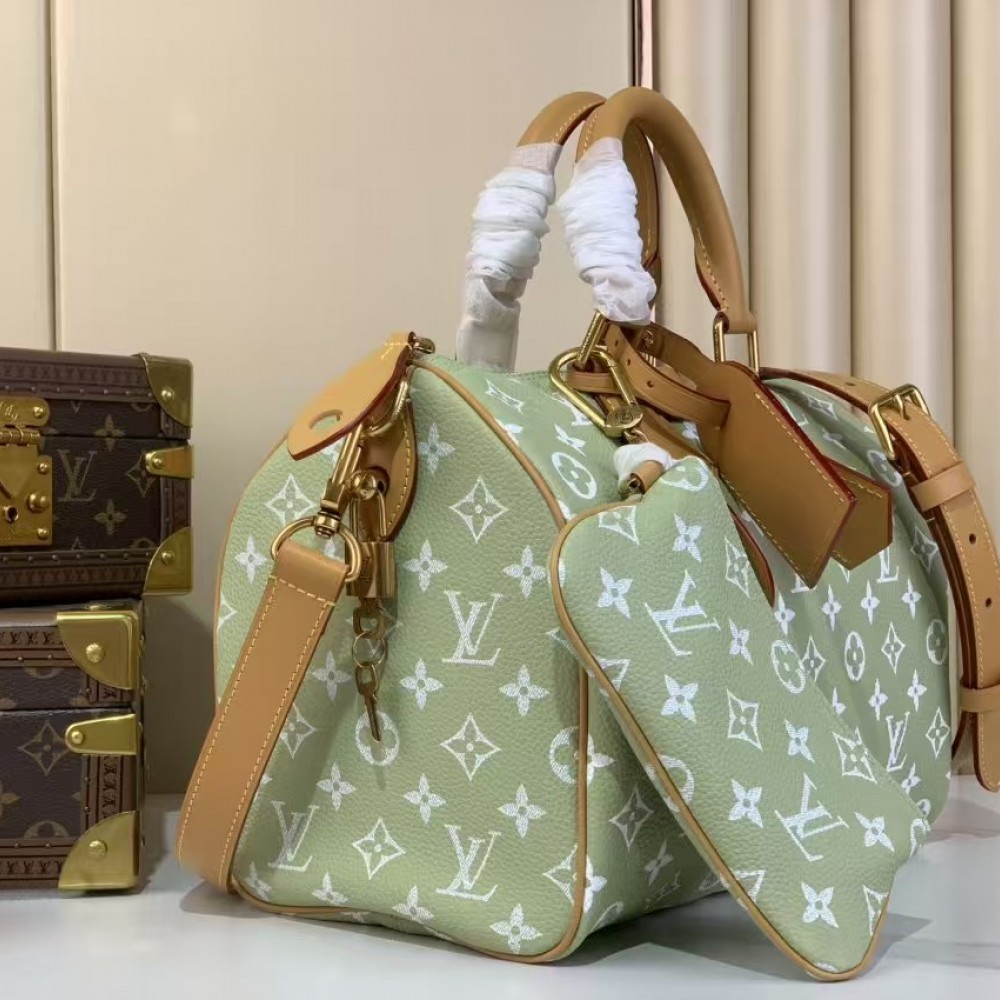 LOUIS VUITTON Speedy P9 Bandoulière 30 Lake Green