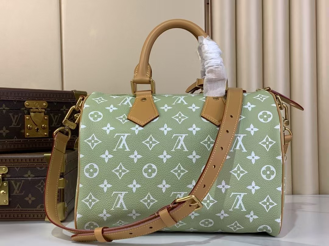 LOUIS VUITTON Speedy P9 Bandoulière 30 Lake Green
