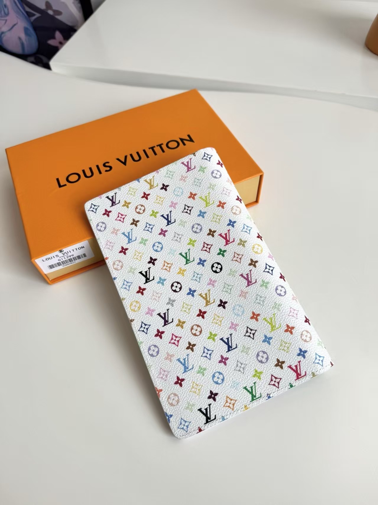 Louis Vuitton x Takashi Murakami Monogram Multicolor Emily Notebook Cover
