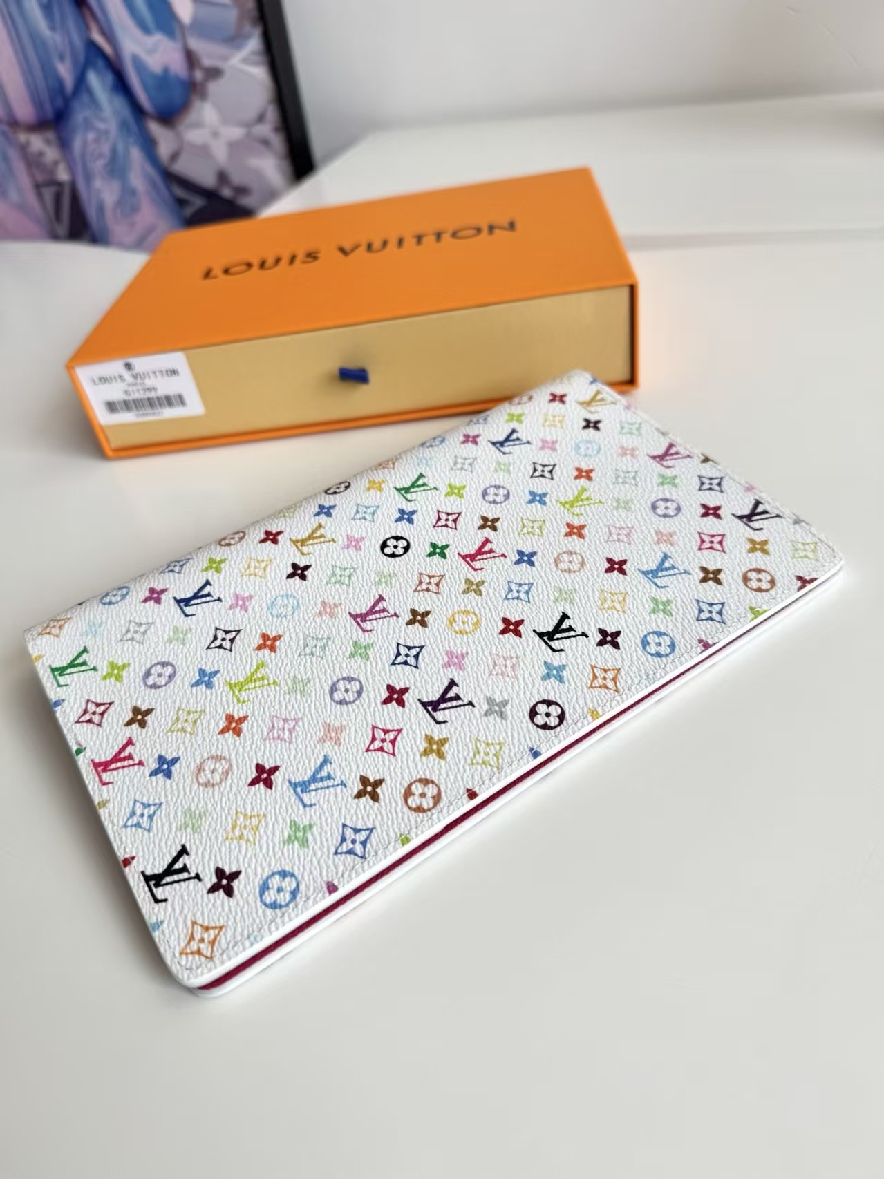 Louis Vuitton x Takashi Murakami Monogram Multicolor Emily Notebook Cover