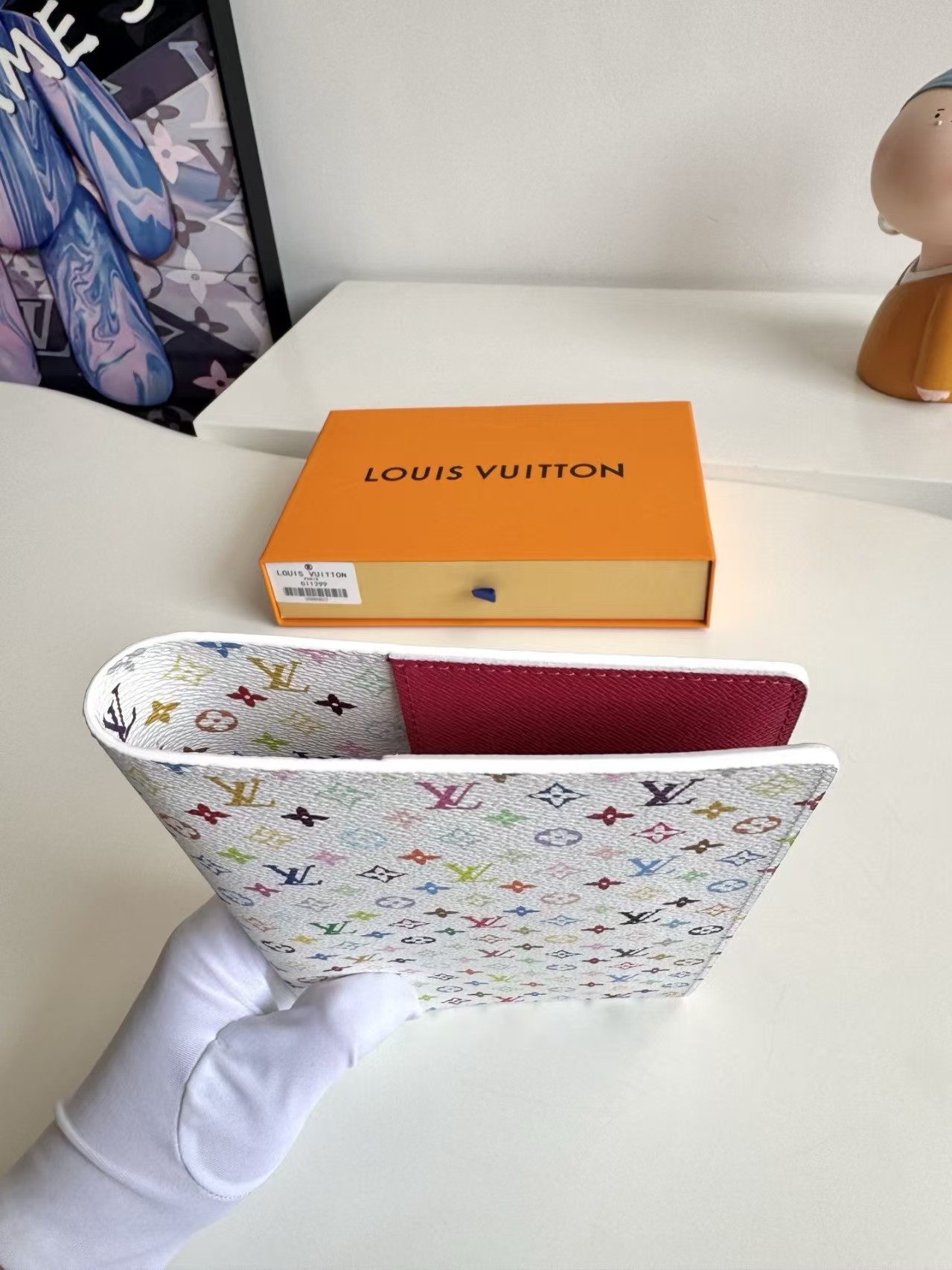 Louis Vuitton x Takashi Murakami Monogram Multicolor Emily Notebook Cover