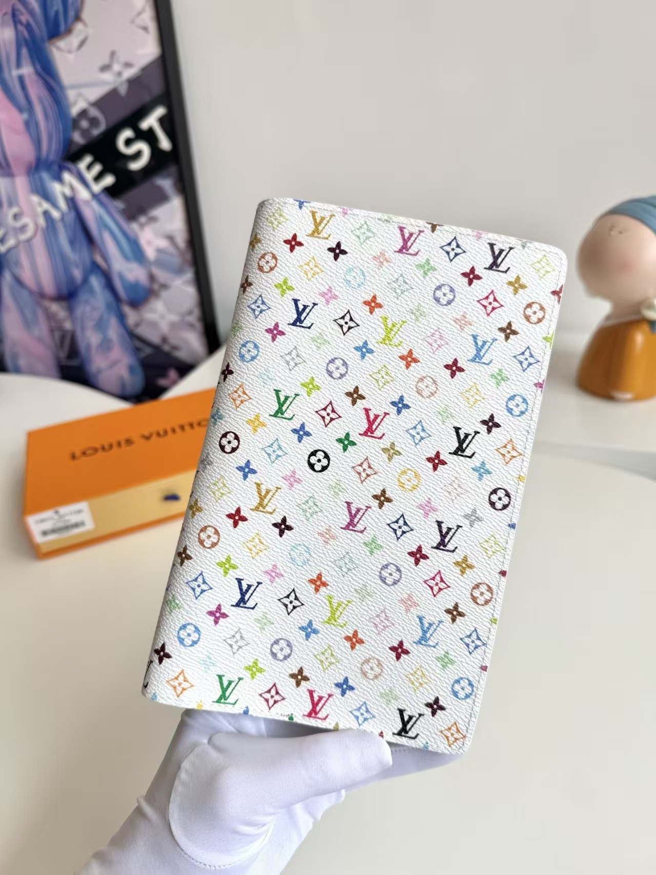 Louis Vuitton x Takashi Murakami Monogram Multicolor Emily Notebook Cover