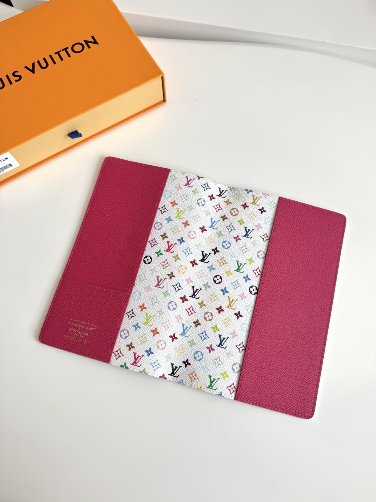 Louis Vuitton x Takashi Murakami Monogram Multicolor Emily Notebook Cover