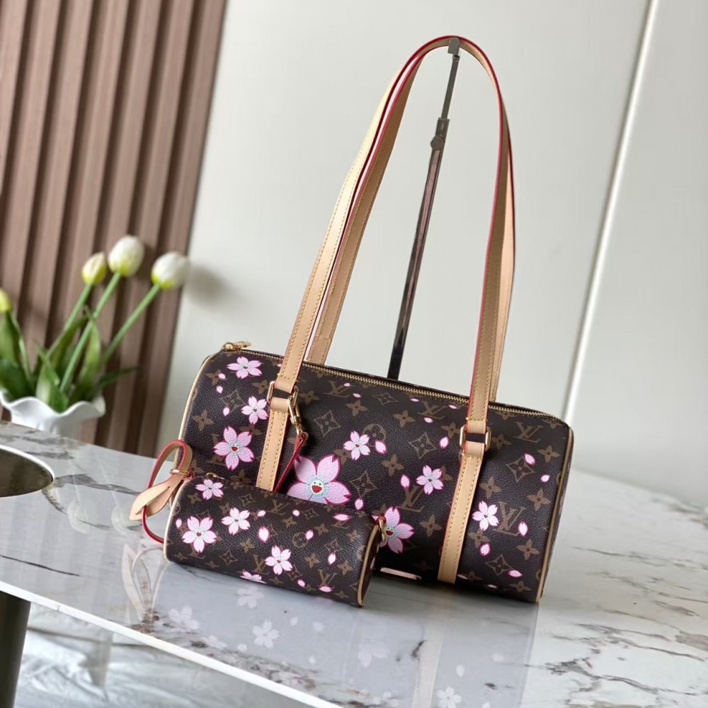 Louis Vuitton LV x TM Papillon Monogram Canvas-Handbags