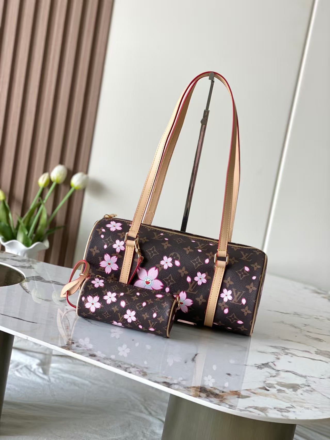 Louis Vuitton LV x TM Papillon Monogram Canvas-Handbags