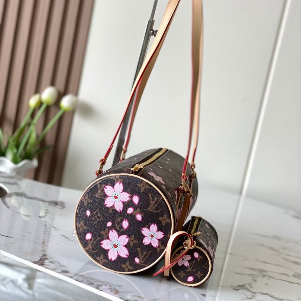 Louis Vuitton LV x TM Papillon Monogram Canvas-Handbags