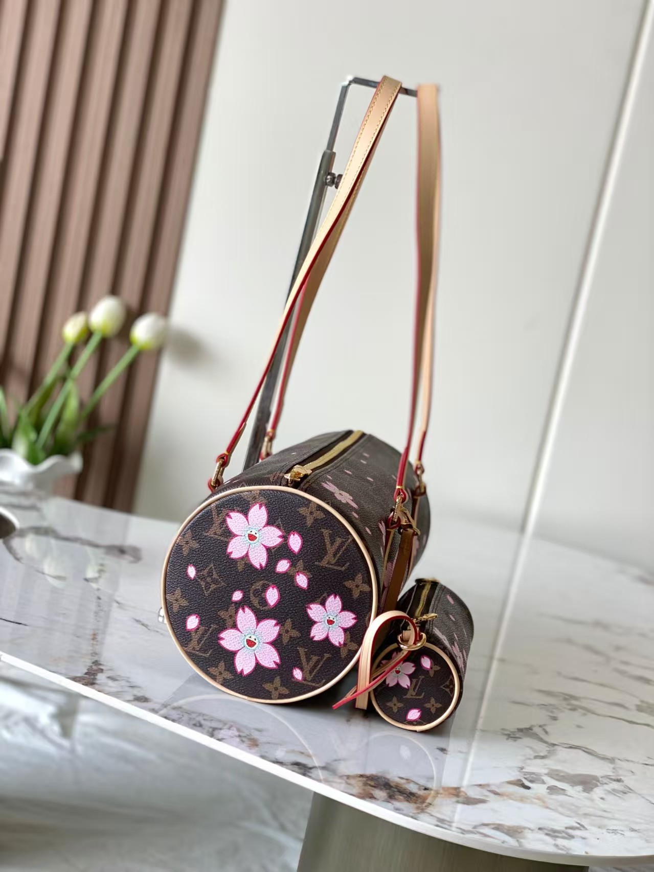 Louis Vuitton LV x TM Papillon Monogram Canvas-Handbags